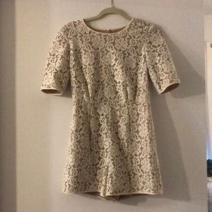 BCBG lace romper